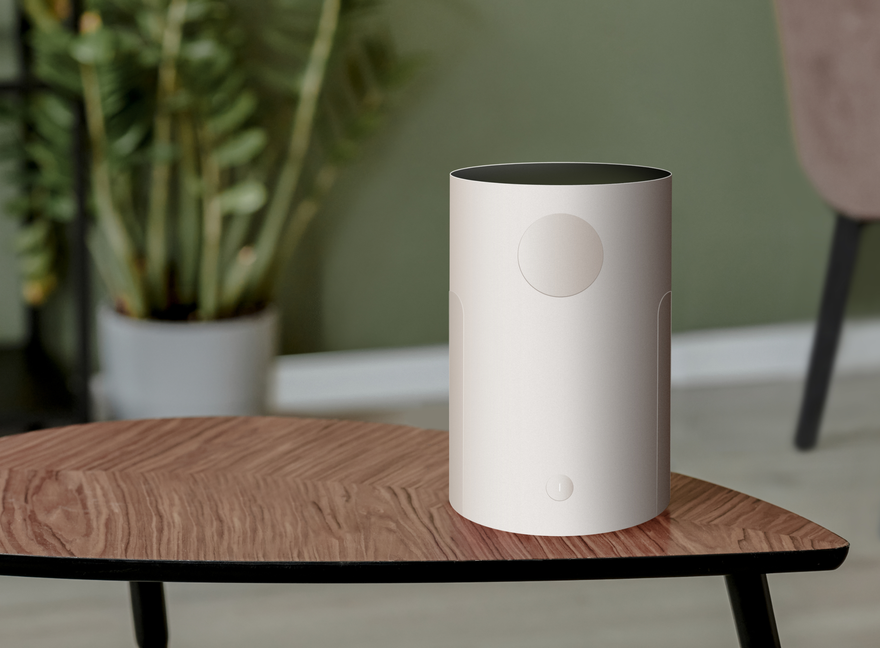 AirGuard purifier on a table